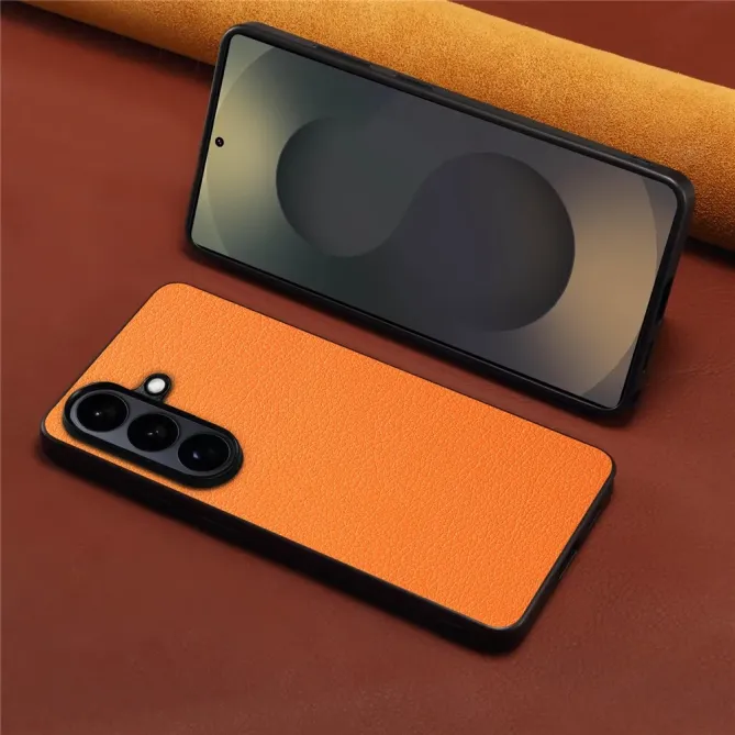 Coque Samsung Galaxy S26+ Simili Cuir Grain Fin | Urban-Smooth