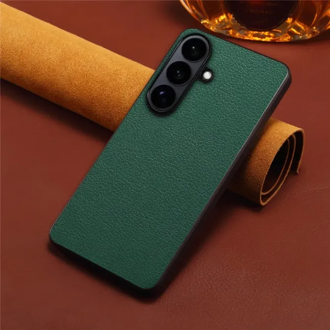 Coque Samsung Galaxy S26+ Simili Cuir Grain Fin | Urban-Smooth