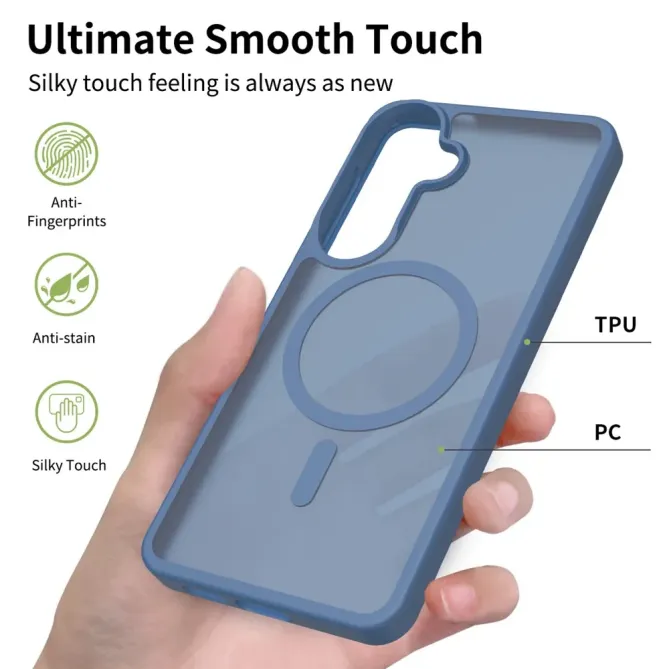Coque Samsung Galaxy S26+ Magnétique Fini Gommé