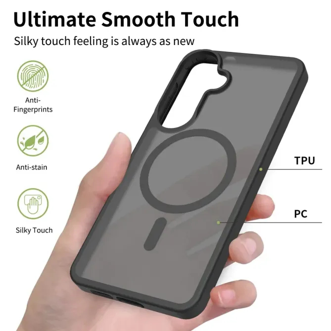 Coque Samsung Galaxy S26+ Magnétique Fini Gommé