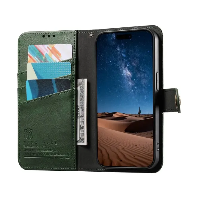 Housse Samsung Galaxy S26+ Portefeuille Bicolore Zippée avec Dragonne