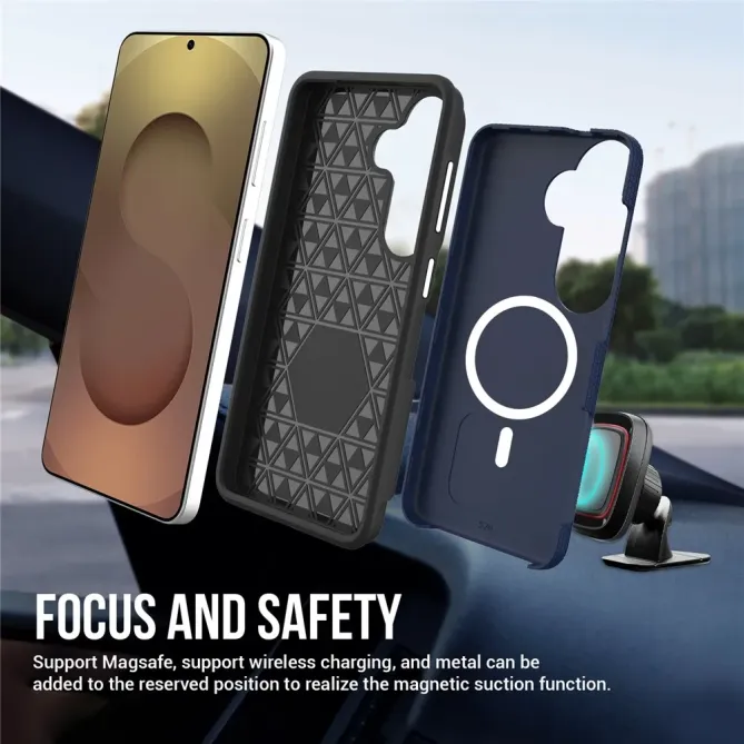 Coque Samsung Galaxy S26+ Magnétique Antichoc Texture-Grip