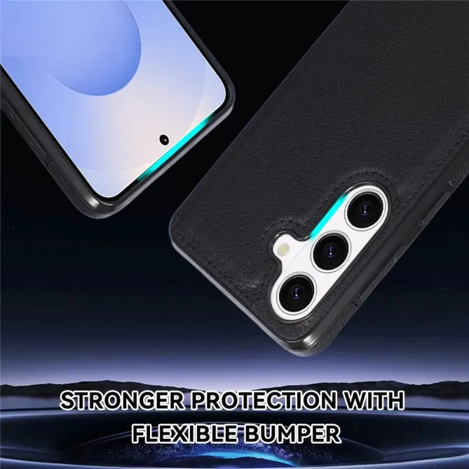 Coque Samsung Galaxy S26+ Simili Cuir Litchi Grainé | Urban-Shield