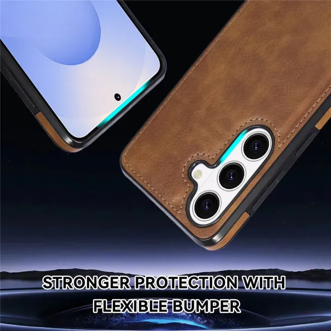 Coque Samsung Galaxy S26+ Simili Cuir Litchi Grainé | Urban-Shield