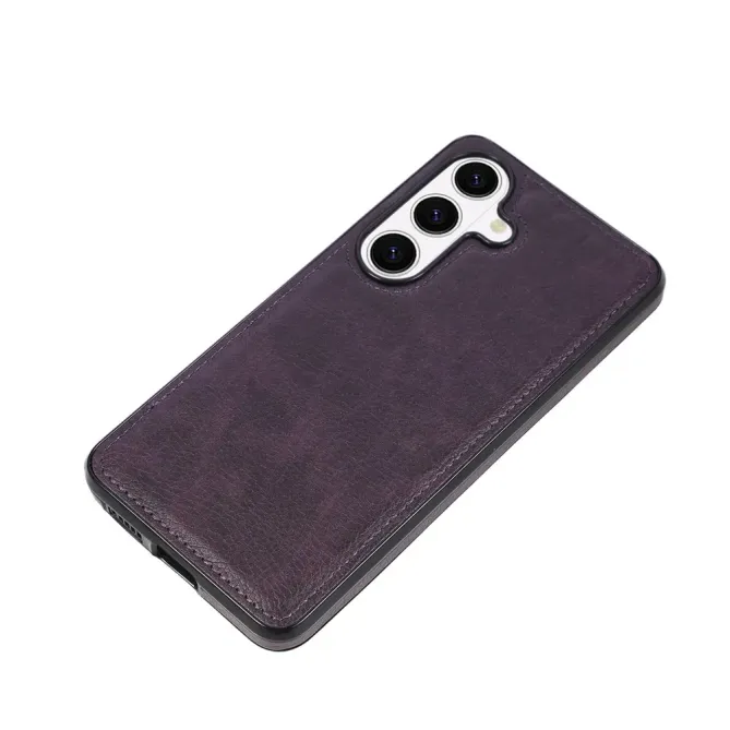 Coque Samsung Galaxy S26+ Simili Cuir Litchi Grainé | Urban-Shield