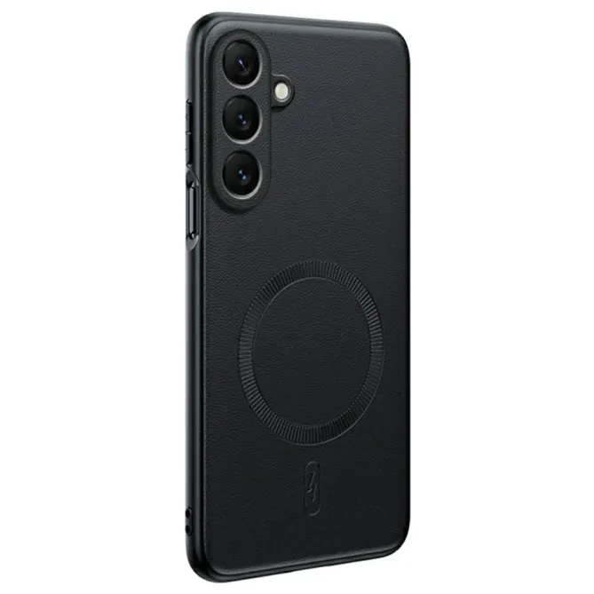 Coque Samsung Galaxy S26+ Magnétique Simili Cuir | Premium-Mag