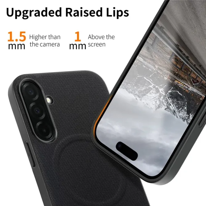 Coque Samsung Galaxy S26+ Magnétique Fine Grid Texture