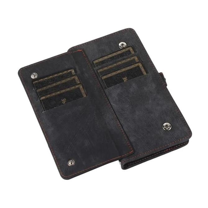 Housse Samsung Galaxy S26+ Portefeuille Zippée 9 emplacements | Mega-W