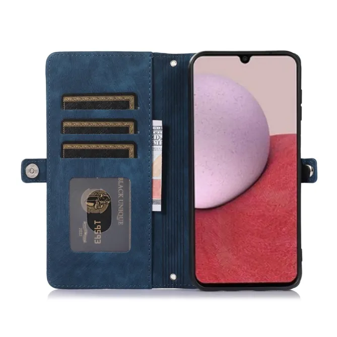 Housse Samsung Galaxy S26+ Portefeuille Zippée 9 emplacements | Mega-W