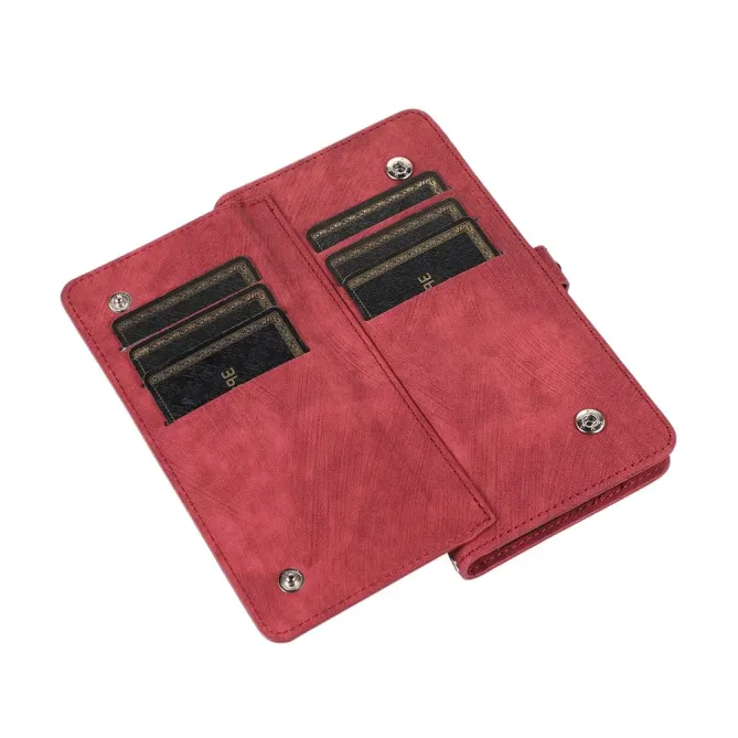 Housse Samsung Galaxy S26+ Portefeuille Zippée 9 emplacements | Mega-W
