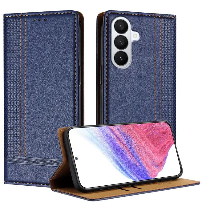 Flip Cover Samsung Galaxy S26+ Coutures avec Porte-Cartes