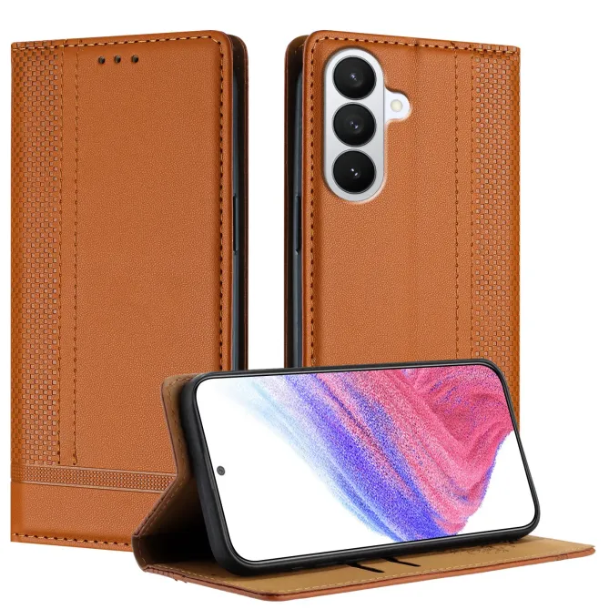 Flip Cover Samsung Galaxy S26+ Coutures avec Porte-Cartes