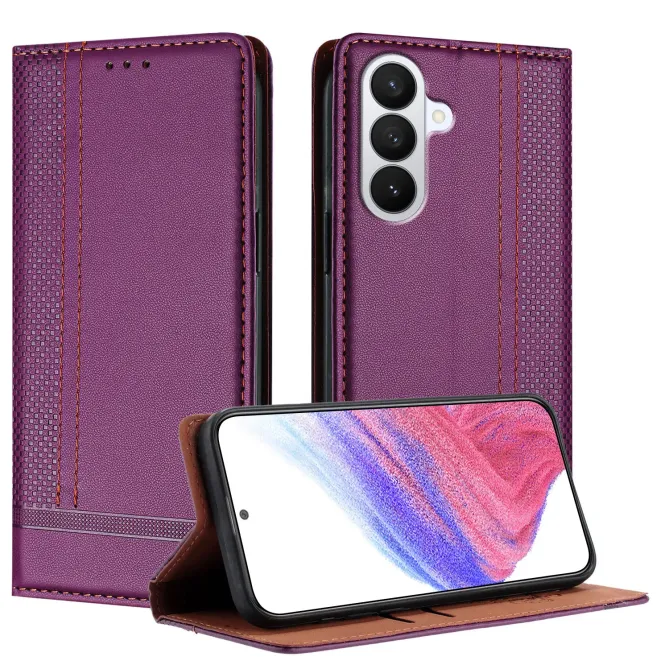 Flip Cover Samsung Galaxy S26+ Coutures avec Porte-Cartes