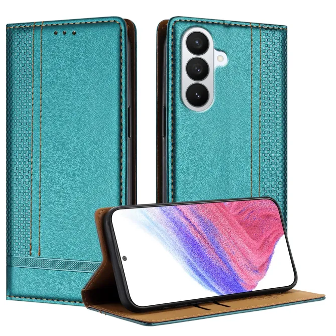 Flip Cover Samsung Galaxy S26+ Coutures avec Porte-Cartes