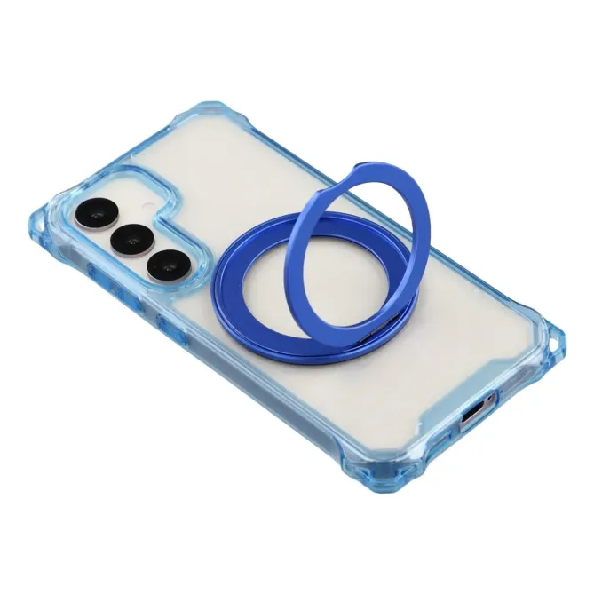 Coque Samsung Galaxy S26+ Magnétique Bumper avec Cordon et Anneau