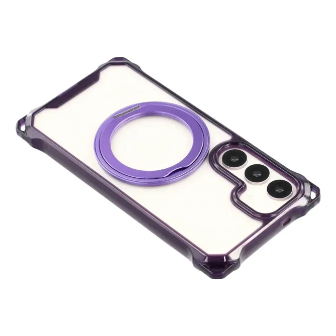 Coque Samsung Galaxy S26+ Magnétique Bumper avec Cordon et Anneau
