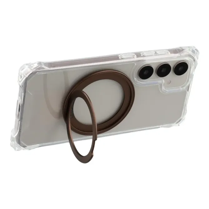 Coque Samsung Galaxy S26+ Magnétique Bumper avec Cordon et Anneau