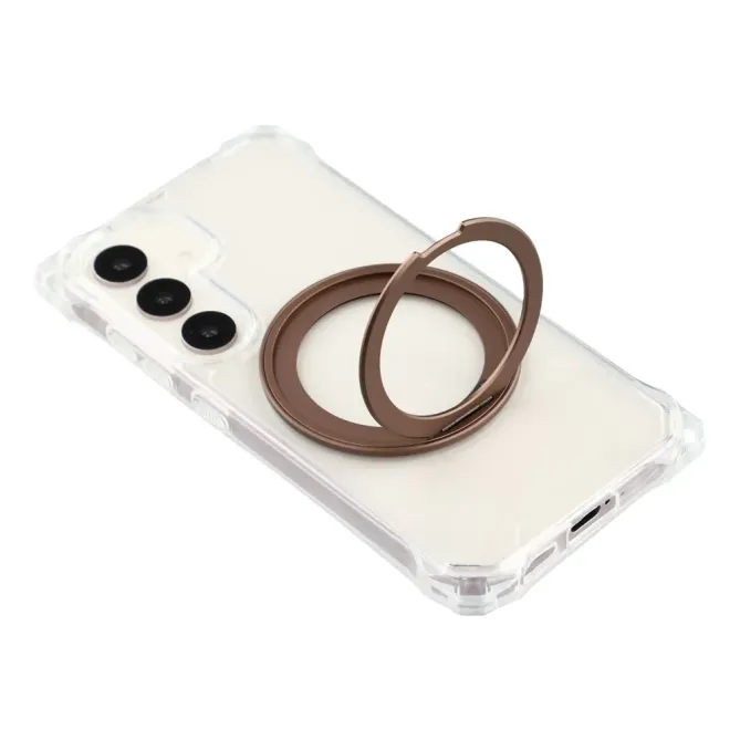 Coque Samsung Galaxy S26+ Magnétique Bumper avec Cordon et Anneau