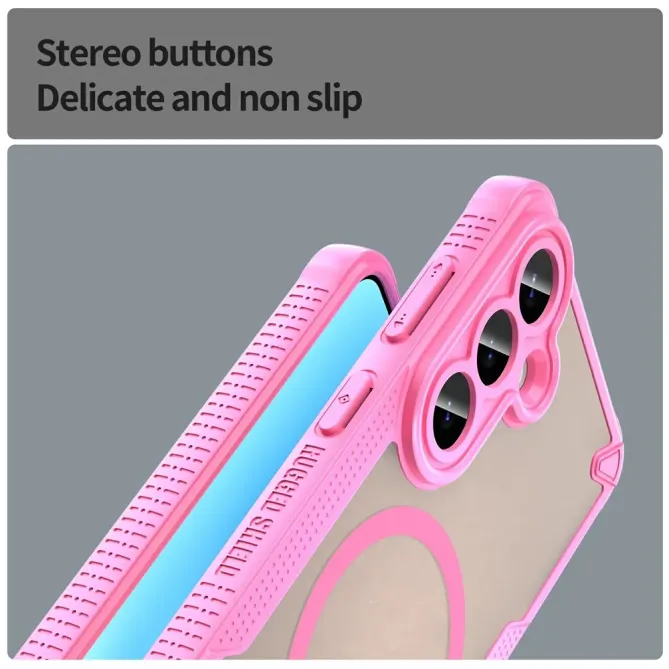 Coque Samsung Galaxy S26+ Magnétique Bumper Antichoc | Rugged-Frost