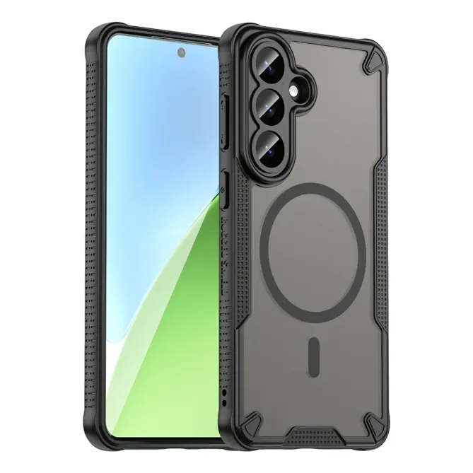 Coque Samsung Galaxy S26+ Magnétique Bumper Antichoc | Rugged-Frost