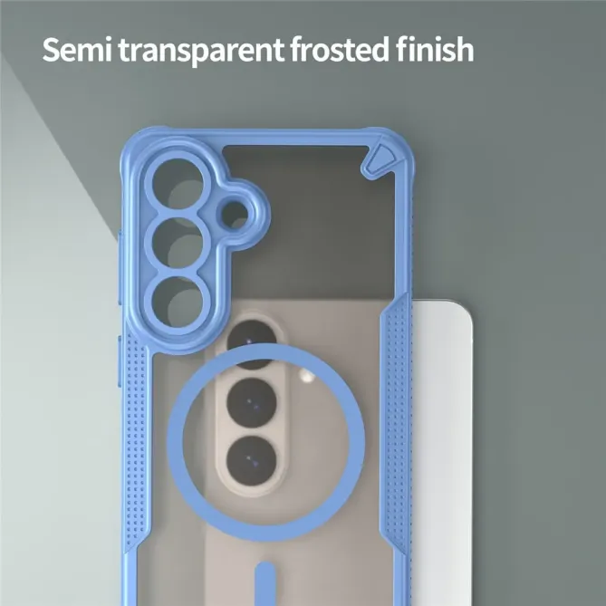 Coque Samsung Galaxy S26+ Magnétique Bumper Antichoc | Rugged-Frost