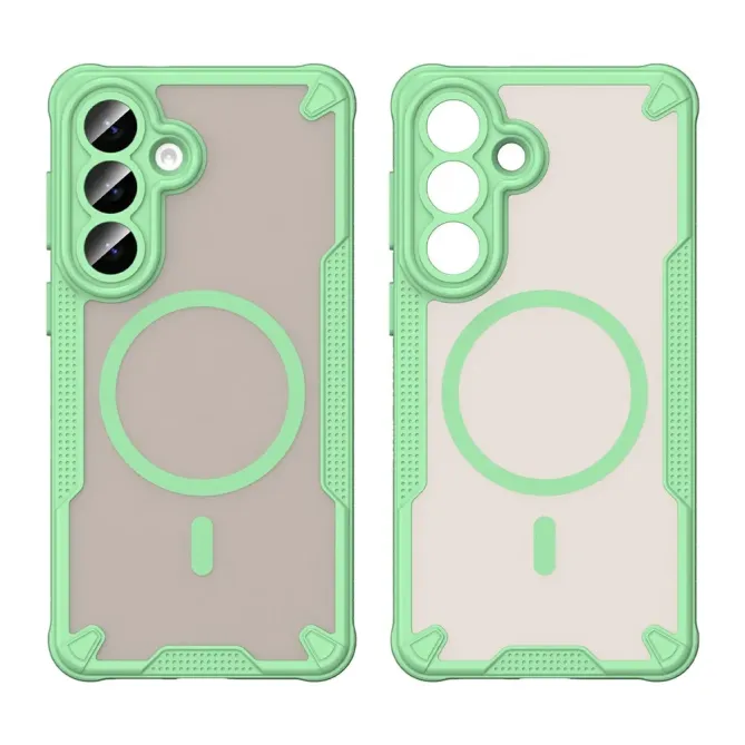 Coque Samsung Galaxy S26+ Magnétique Bumper Antichoc | Rugged-Frost
