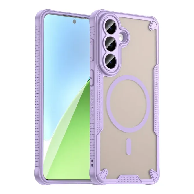 Coque Samsung Galaxy S26+ Magnétique Bumper Antichoc | Rugged-Frost
