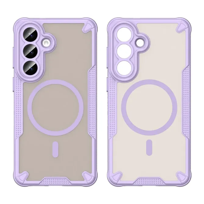 Coque Samsung Galaxy S26+ Magnétique Bumper Antichoc | Rugged-Frost