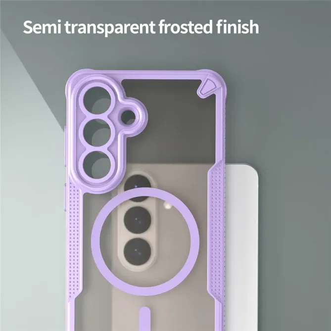 Coque Samsung Galaxy S26+ Magnétique Bumper Antichoc | Rugged-Frost