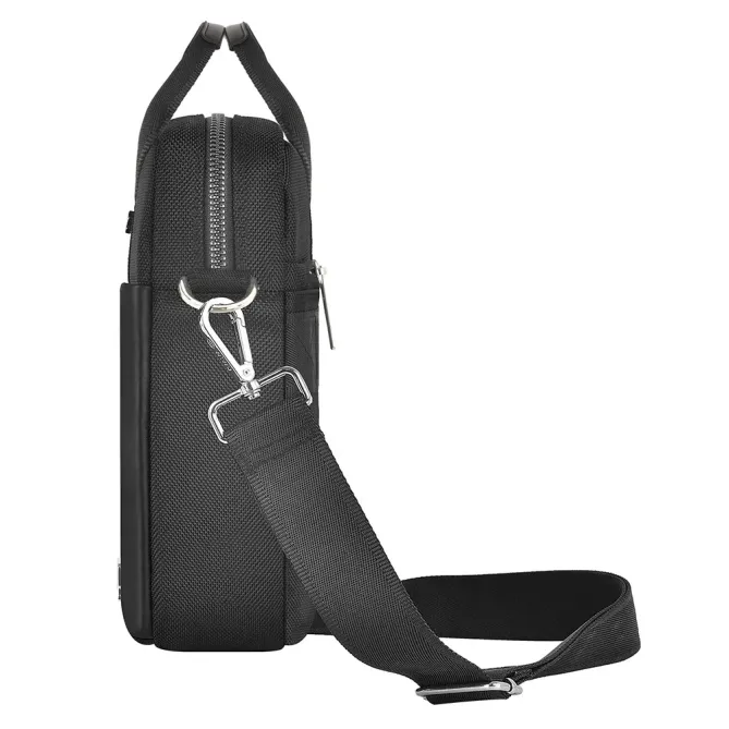 Sacoche Ordinateur 15.6" Hali en Polyester et Simili Cuir | Hali-Business