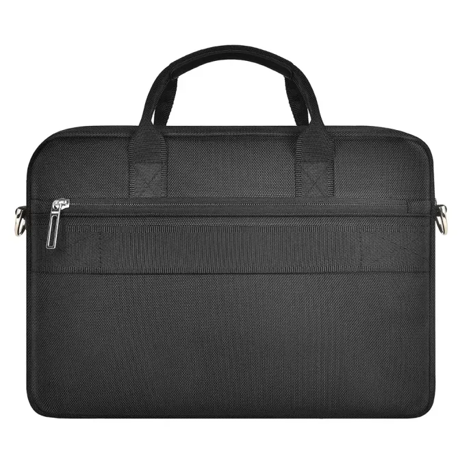 Sacoche Ordinateur 15.6" Hali en Polyester et Simili Cuir | Hali-Business