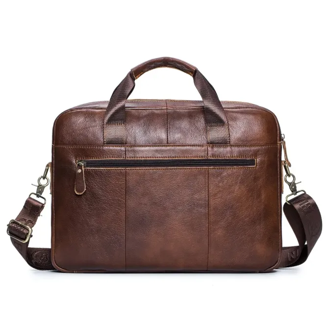 Sacoche Ordinateur 16" Cuir Véritable Business | Professional-Briefcase