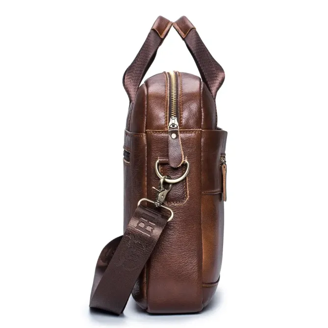 Sacoche Ordinateur 16" Cuir Véritable Business | Professional-Briefcase