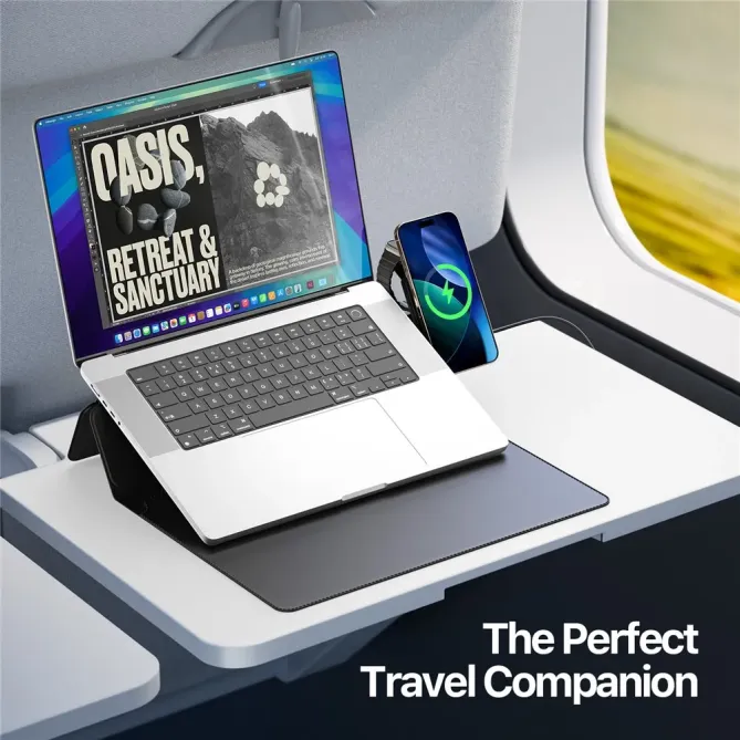 Housse Ordinateur 15-16" AirQ Series avec Chargeur Sans Fil et Support