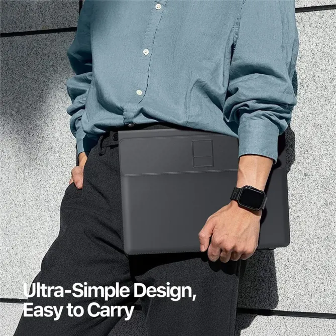 Housse Ordinateur 15-16" AirQ Series avec Chargeur Sans Fil et Support