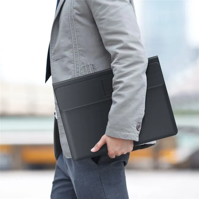 Housse Ordinateur 15-16" AirQ Series avec Chargeur Sans Fil et Support