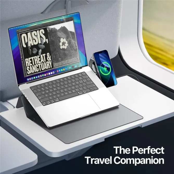 Housse Ordinateur 15-16" AirQ Series avec Chargeur Sans Fil et Support