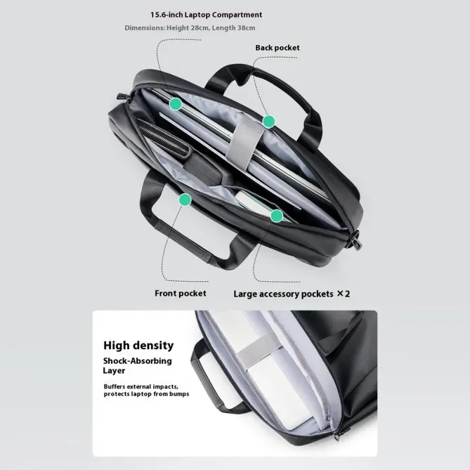 Sacoche Ordinateur 15.6" Urban Oxford | Office-Carry