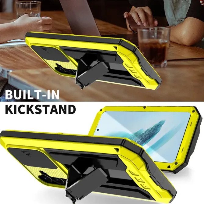 Coque Samsung Galaxy S26 Plus Intégrale Armure Métal et Verre Trempé