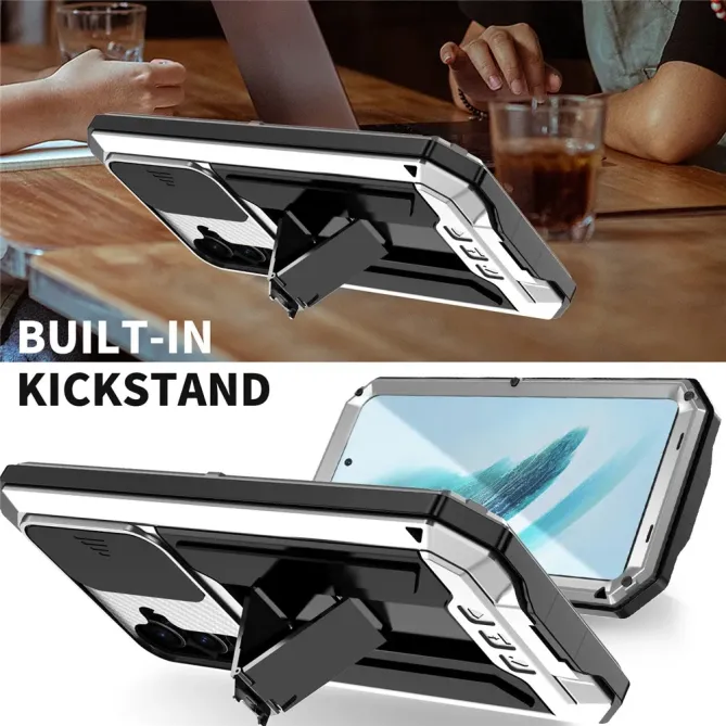 Coque Samsung Galaxy S26 Plus Intégrale Armure Métal et Verre Trempé