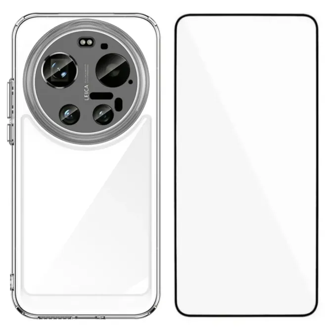 Coque Xiaomi 17 Ultra Contour Couleuré avec Verre Trempé