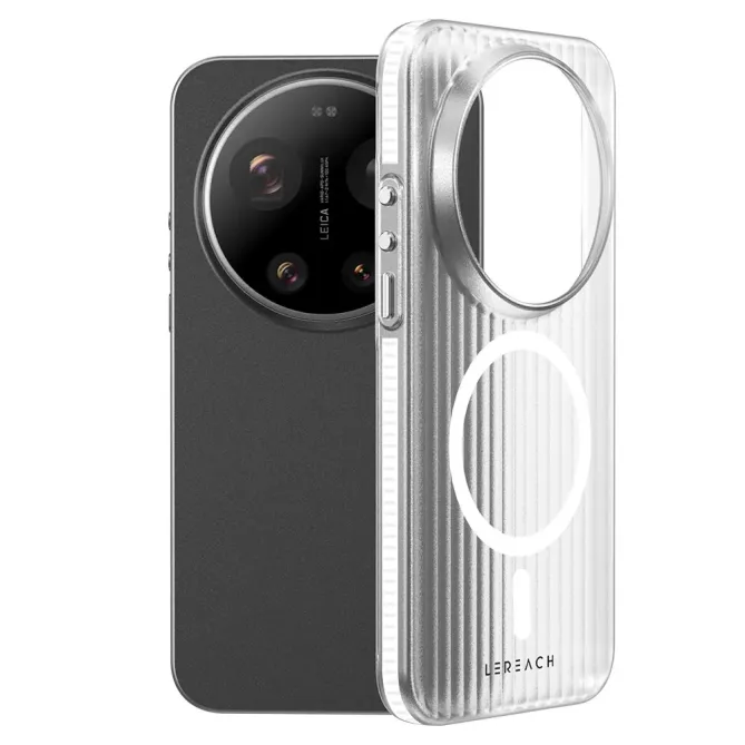 Coque Xiaomi 17 Ultra Magnétique Striée Fumé | PRISME