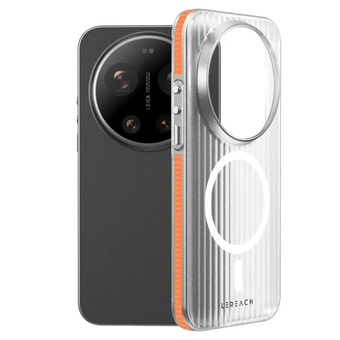 Coque Xiaomi 17 Ultra Magnétique Striée Fumé | PRISME