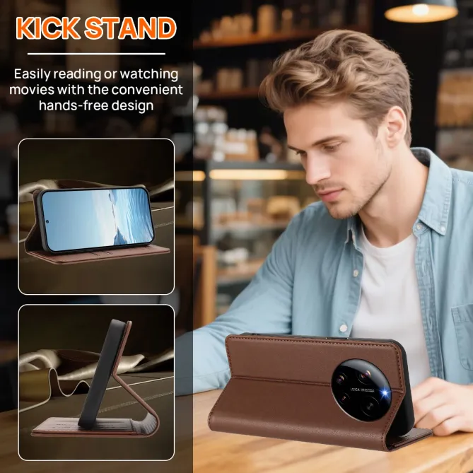 Housse Xiaomi 17 Ultra Portefeuille Magnétique | Secure-Flip