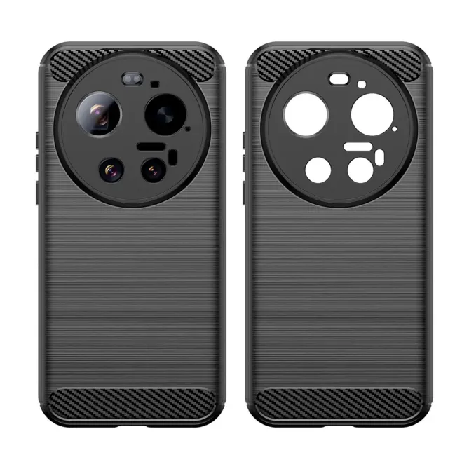 Coque Xiaomi 17 Ultra effet brossé silicone