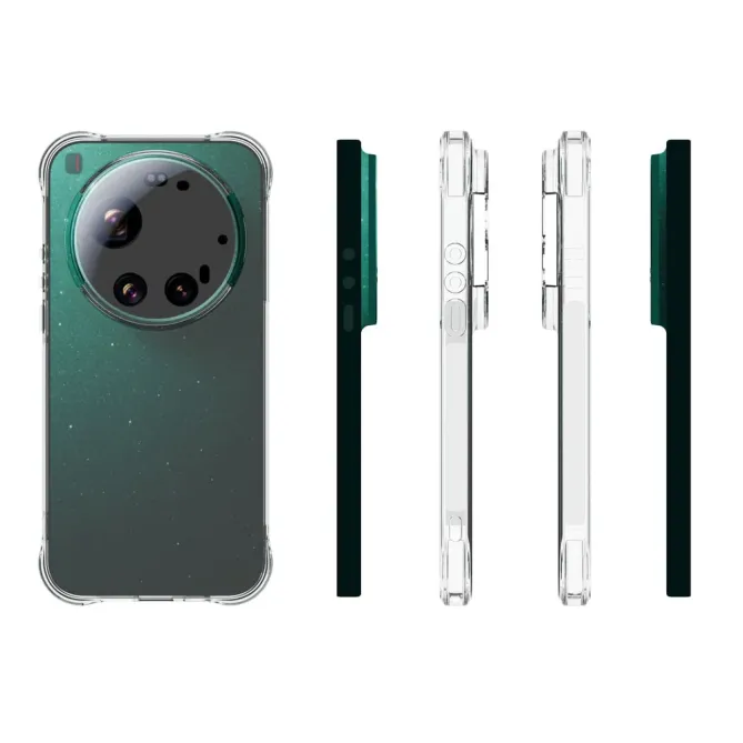 Pack Xiaomi 17 Ultra | Coque Coins Renforcés Transparente avec Verre