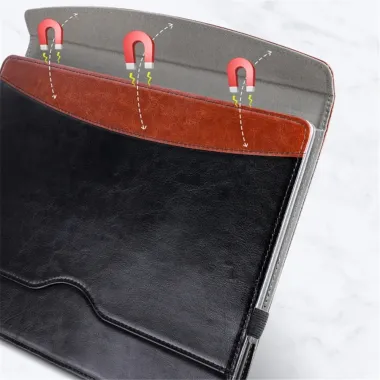 Housse Microsoft Surface Laptop 1 / 2 / 3 / 4 (13.5") Style Cuir avec Support