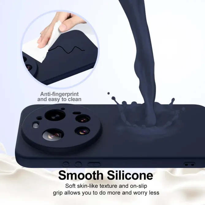Coque Xiaomi 17 Ultra Power Silicone Liquide Magnétique, Lanière