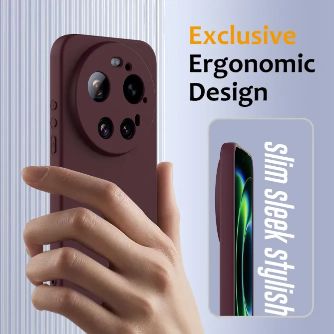 Coque Xiaomi 17 Ultra Power Silicone Liquide Magnétique, Lanière