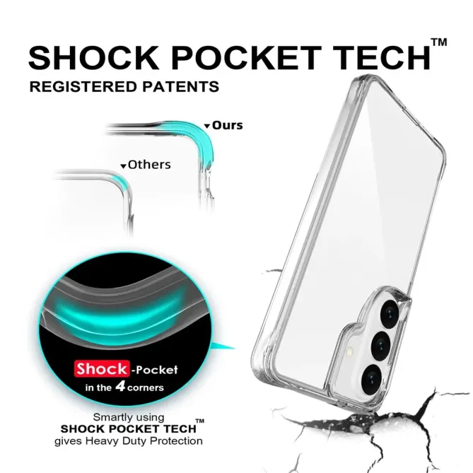 Coque Samsung Galaxy S26+ Transparente Renforcée | Pure-Defense